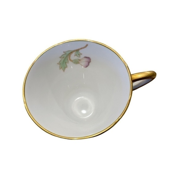 ROYAL Stafford Vintage Pastel Poppy Floral Teacup & Saucer. - Picture 2 of 12